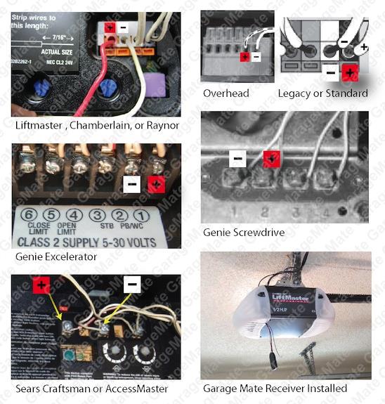 Wiring Garage Door Sensors